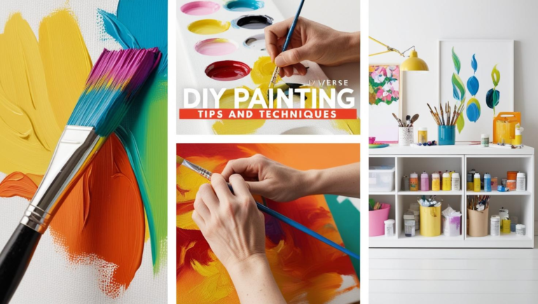 DIY WALL PAINTING TIPS AND TECHNIQUES